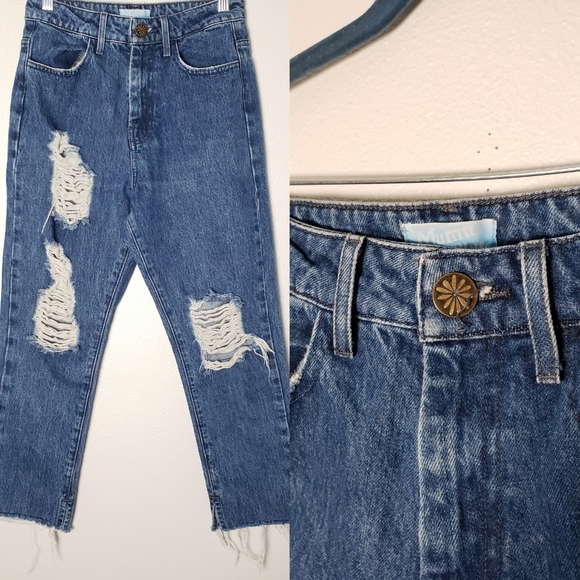 SMYM High Rise Crop Jeans - Picture 7 of 10